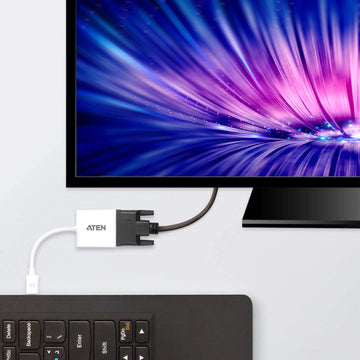 ATEN Mini DisplayPort to DVI Adapter-0